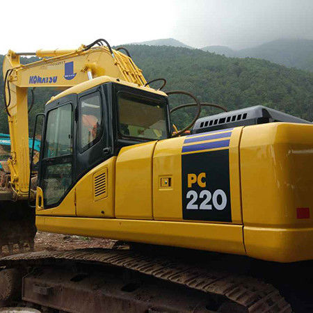 ใช้ JAPANESE 220-7 DIGGER คุณภาพยอดเยี่ยมเลือกเครื่องขุด Komatsu PC 220-7 / เครื่องขุด Komatsu 220-7