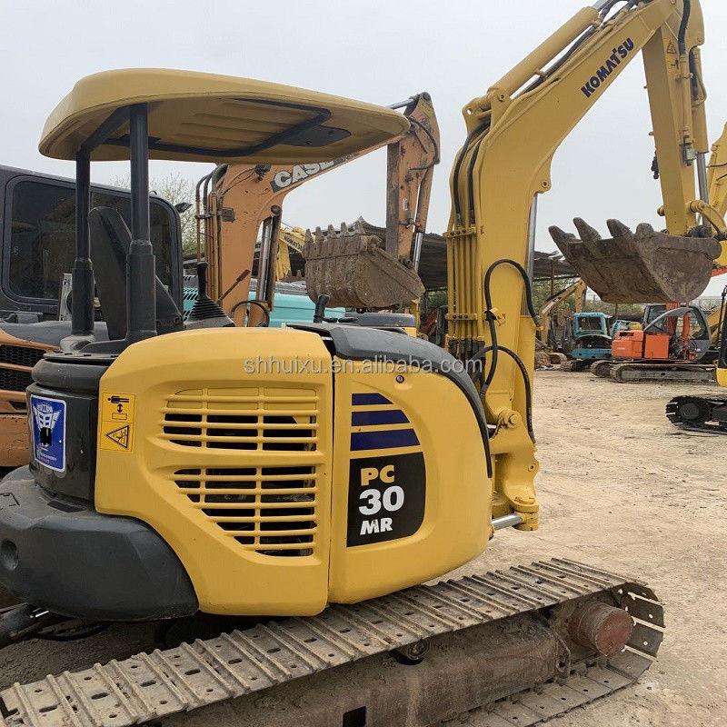 Komatsu เครื่องขุดขนาดเล็กที่มีคุณภาพดี Komatsu PC30 เครื่องขุดที่มาจากญี่ปุ่น ใช้ pc30mr-2 Komatsu Excavator