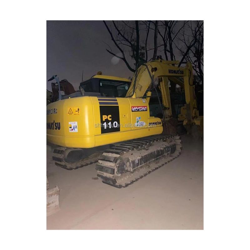 Komatsu Hydraulic Crawler excavator มือสอง Komatsu PC110 เครื่องขุดญี่ปุ่น มือสอง Komatsu Excavator