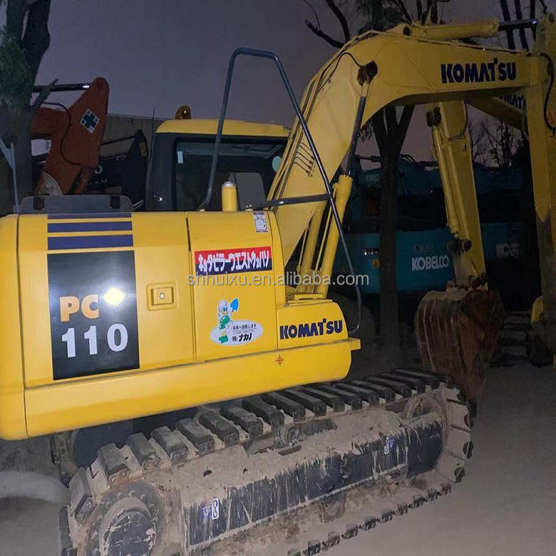Komatsu Hydraulic Crawler excavator มือสอง Komatsu PC110 เครื่องขุดญี่ปุ่น มือสอง Komatsu Excavator