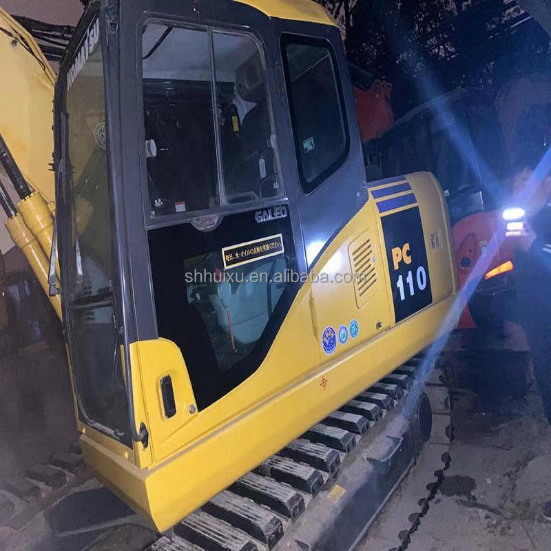 Komatsu Hydraulic Crawler excavator มือสอง Komatsu PC110 เครื่องขุดญี่ปุ่น มือสอง Komatsu Excavator