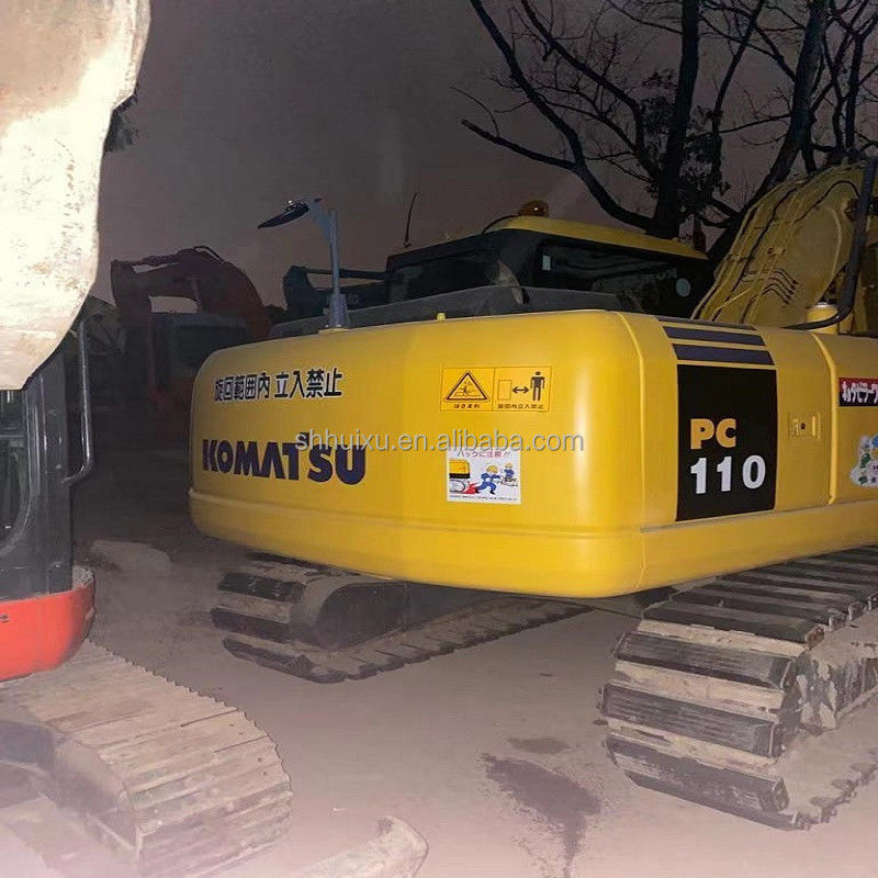 Komatsu Hydraulic Crawler excavator มือสอง Komatsu PC110 เครื่องขุดญี่ปุ่น มือสอง Komatsu Excavator