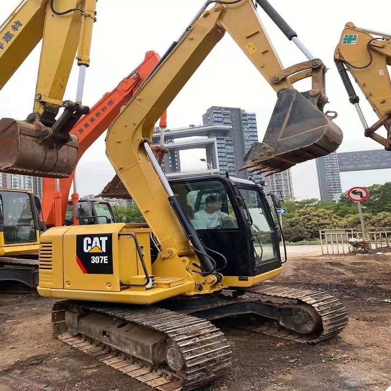 CAT307E เครื่องขุดมือสอง ผลงานดีมาก การทํางานรวดเร็ว ราคาถูก การรับประกันคุณภาพ 2 ปี