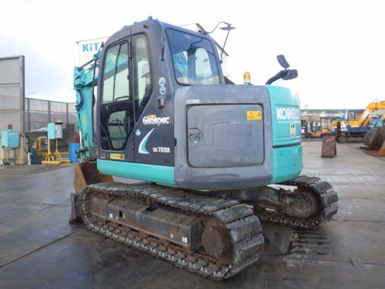 คุณภาพสูงญี่ปุ่น Kobelco SK70SR Mini Used Excavator 7 ตัน Kobelco SK 70SR เครื่องขุดขนาดเล็ก