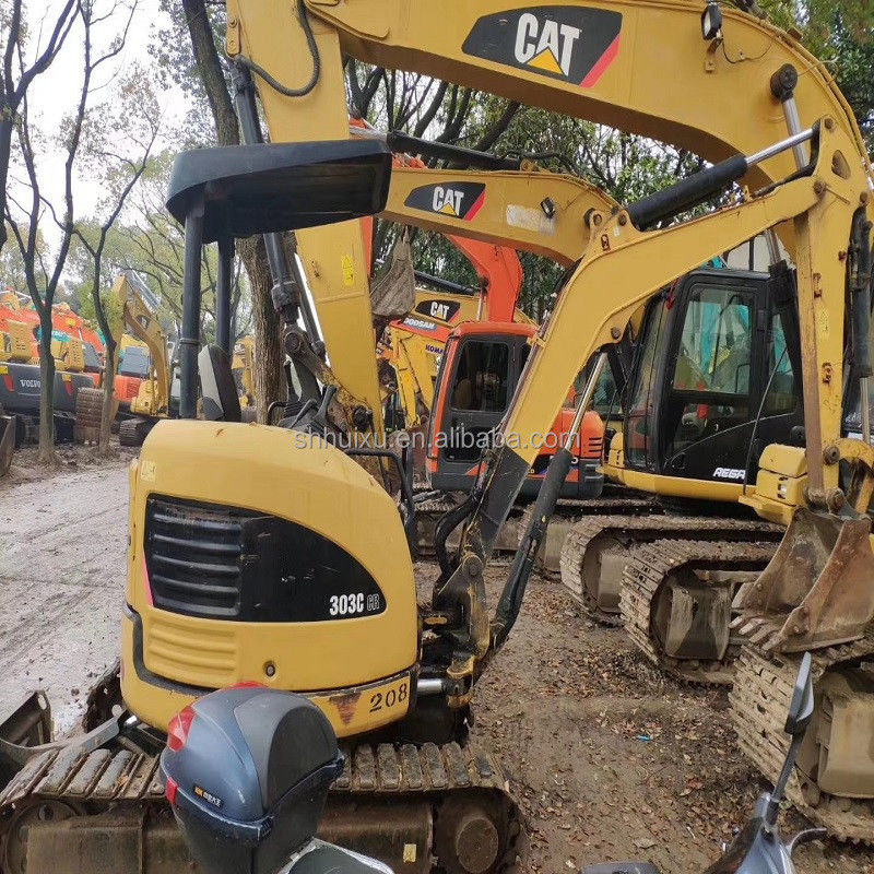 เครื่องขุดแคลนเกอร์มือสอง สภาพดี CAT303C ราคาถูก ขาย/มือสอง เครื่องขุดแคลนเกอร์ญี่ปุ่น CAT303C