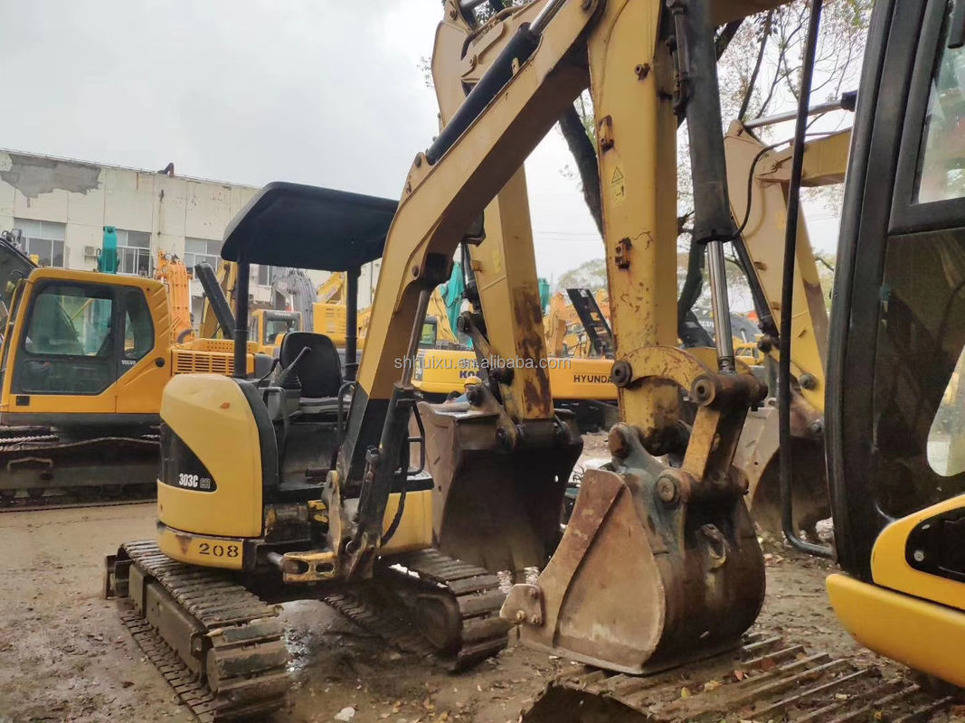 เครื่องขุดแคลนเกอร์มือสอง สภาพดี CAT303C ราคาถูก ขาย/มือสอง เครื่องขุดแคลนเกอร์ญี่ปุ่น CAT303C