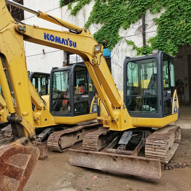 komatsu pc55mr-2 excavator ใช้/มือสอง komatsu pc55MR mini excavator ขาย