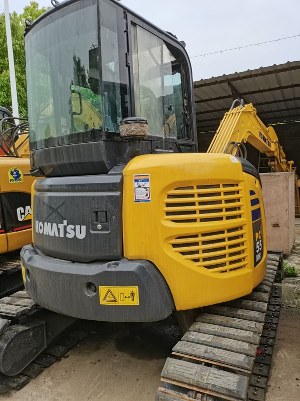 komatsu pc55mr-2 excavator ใช้/มือสอง komatsu pc55MR mini excavator ขาย