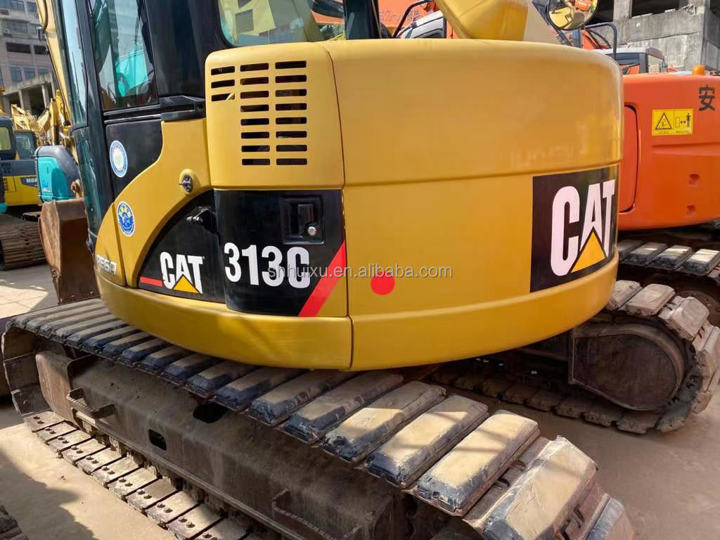 เครื่องขุดที่ใช้แล้ว cat313/ เครื่องขุดแบบไฮดรอลิก รีลเลอร์ ราคาถูก เครื่องขุดที่ใช้แล้ว CAT313C สภาพดี สําหรับขาย