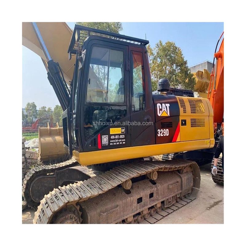 เครื่องขุดหินแคร์เปิลเลอร์มือสอง 329dl/เครื่องขุดแคร์เปิลเลอร์มือสอง CAT329D สาเหตุจากญี่ปุ่น สําหรับขาย แคร์เปิลเลอร์ในคลัง