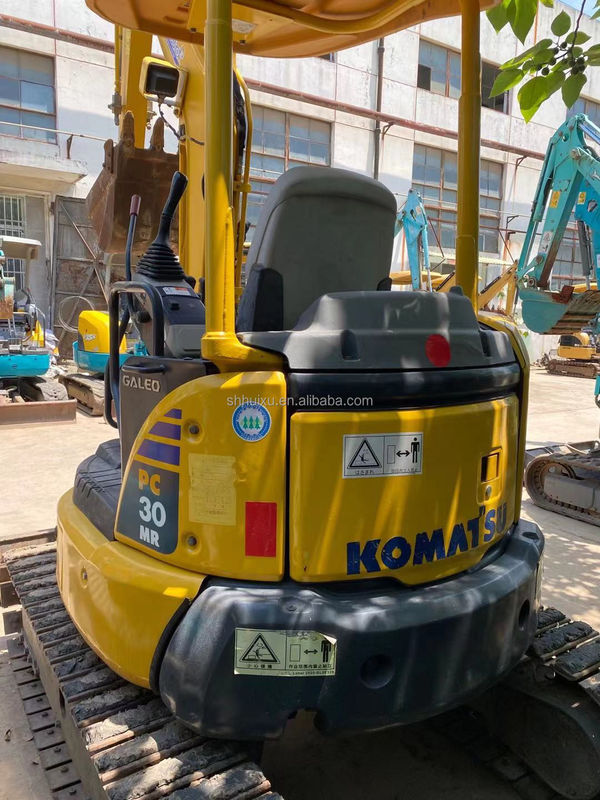 โคมาตซู คุณภาพดี ใช้ PC30mr โคมาตซู excavator ใช้เครื่อง excavator มินิ