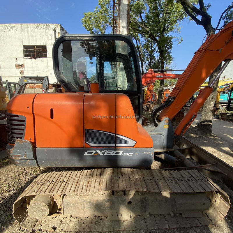Doosan ขายร้อน เชียงใหม่ ขายปลีกเครื่องขุดมือสอง doosan dx60 DX60-5B DX60-9C DX60R/เครื่องขุดมือสอง doosan dx60-9c