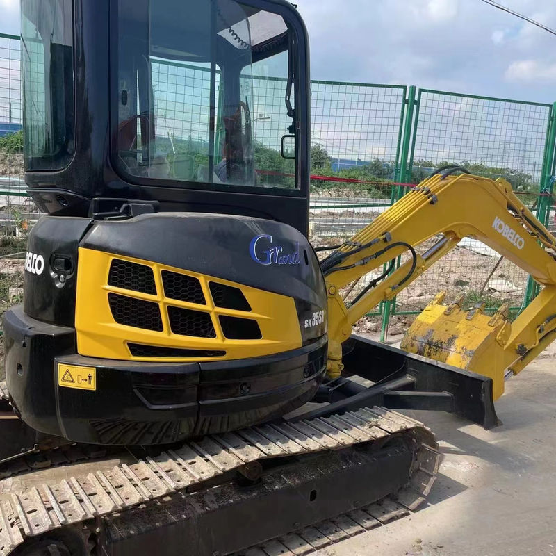 ราคาเครื่องขุดขนาดเล็กมือสอง Kobelco 35SR มือสอง เครื่องขุดขนาดเล็กมือสอง เครื่องจักร 3.5 ตัน เครื่องขุดแบบไฮดรอลิก