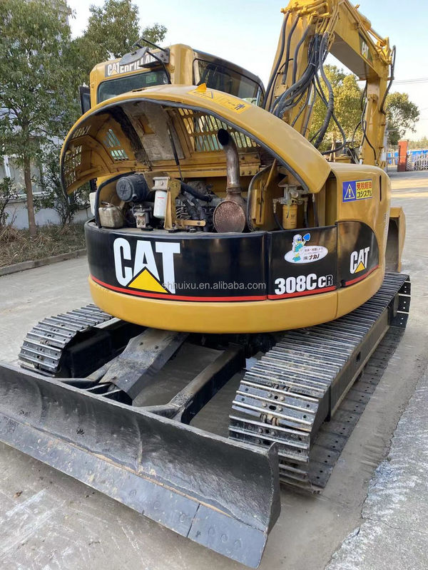 เครื่องขุดขยะขนาดเล็กมือสอง CAT308C ราคาถูก เครื่องขุดขยะมือสอง สภาพดี