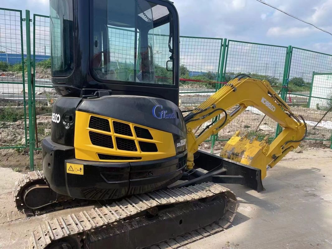เครื่องขุดถังมือสองคุณภาพสูง kobelco 35sr/สภาพการทํางานมือสอง เครื่องขุดถังมือสองราคาถูก kobelco 35sr