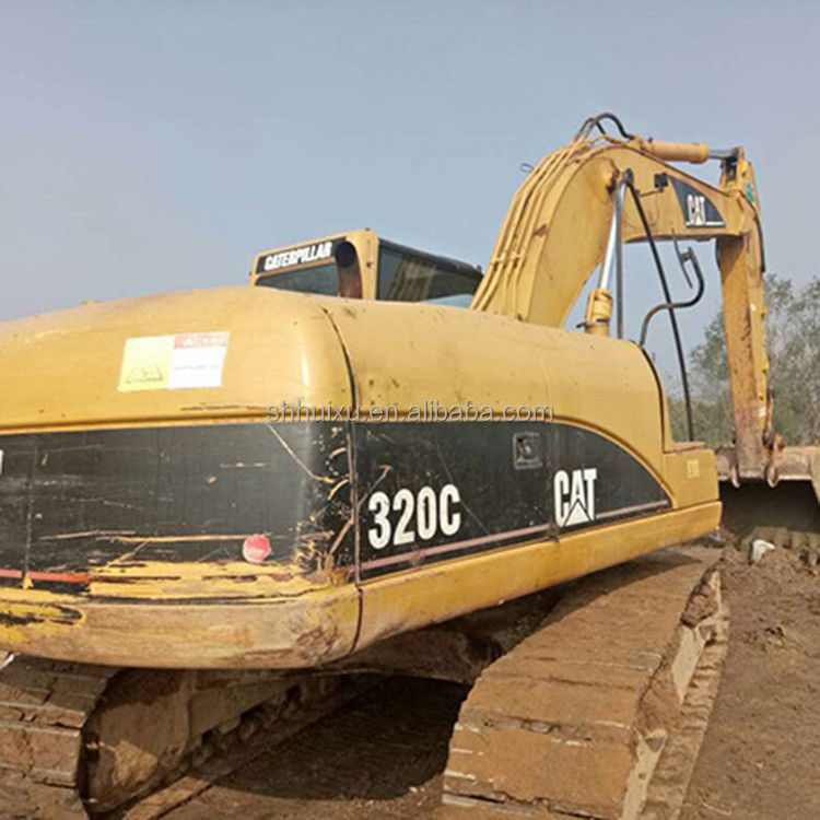ประเทศญี่ปุ่นใช้ excavator cat 320 มือสอง excavator crawler ไฮดรอลิก CAT320C สภาพดี สําหรับขาย CAT 303 cat 306 excavator