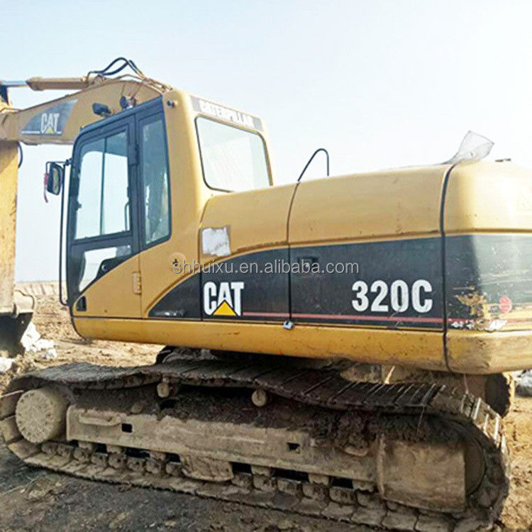 ประเทศญี่ปุ่นใช้ excavator cat 320 มือสอง excavator crawler ไฮดรอลิก CAT320C สภาพดี สําหรับขาย CAT 303 cat 306 excavator