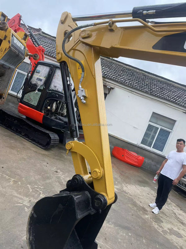 CAT MACHINE เวอร์ชั่นใหม่ของญี่ปุ่น ของแท้ ใช้เครื่องขุดขนาดเล็ก CAT 305.5E 5.5TON Excavator ด้วยสายไฮดรอลิก