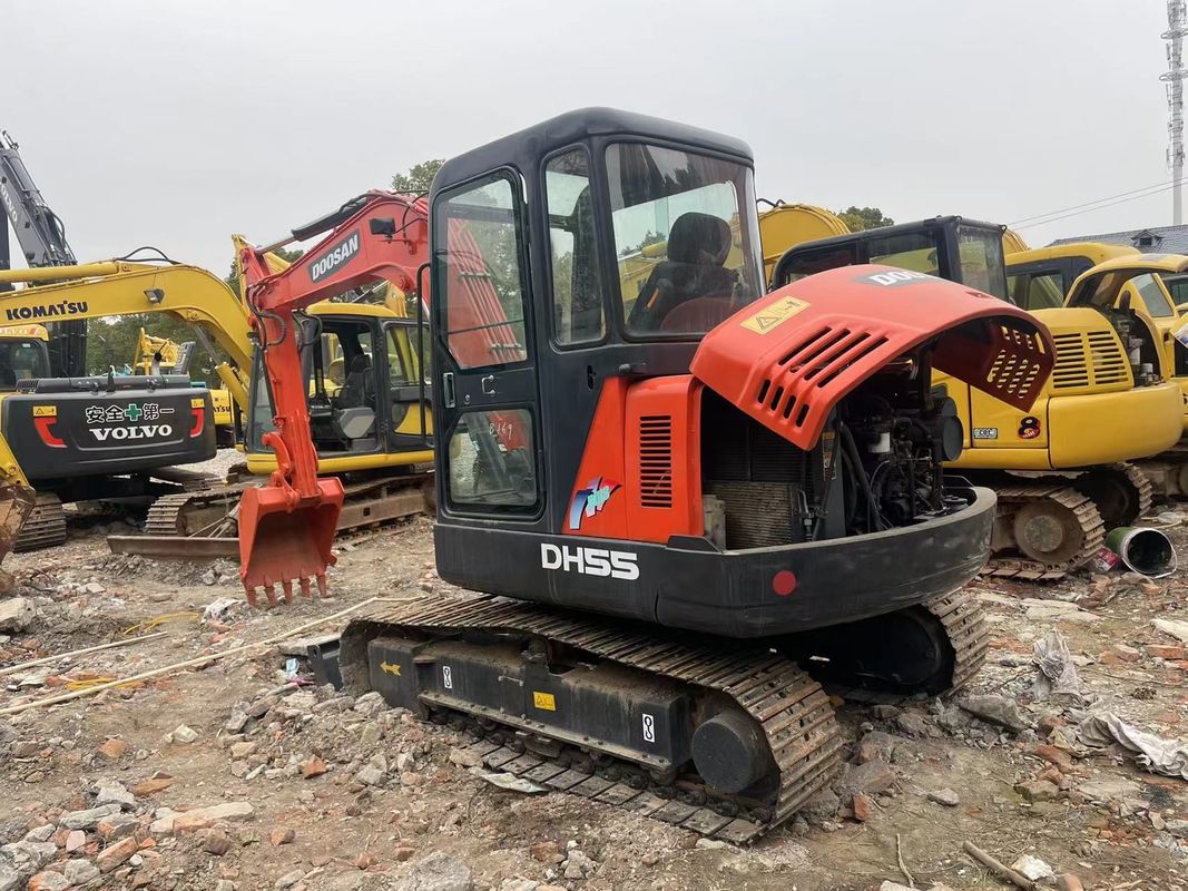 เครื่องจักรกลและเครื่องก่อสร้างมือสอง Doosan 55 ขายเครื่องขุดมือสอง ขายเครื่องขุดมือสอง