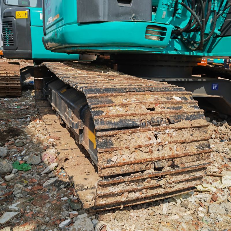 เวลาทํางานต่ํา เครื่องขุดเกาะมือสอง kobelco 135 / สีเดิม kobelco 135 ใช้ขาย