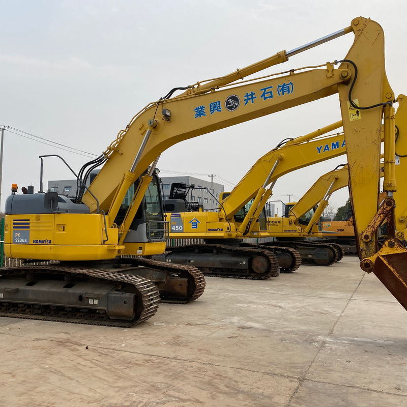 Komatsu เครื่องขุดมือสอง KOMATSU PC228US สาขากําเนิดญี่ปุ่น/เครื่องขุดมือสองแบบไฮดรอลิก