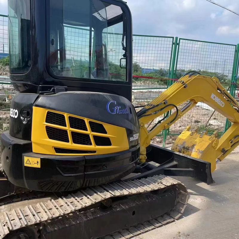 เครื่องขุดแรงสูง มินิ Excavator ใช้ Kobelco Sk35 3.5 ตัน 0.75m3