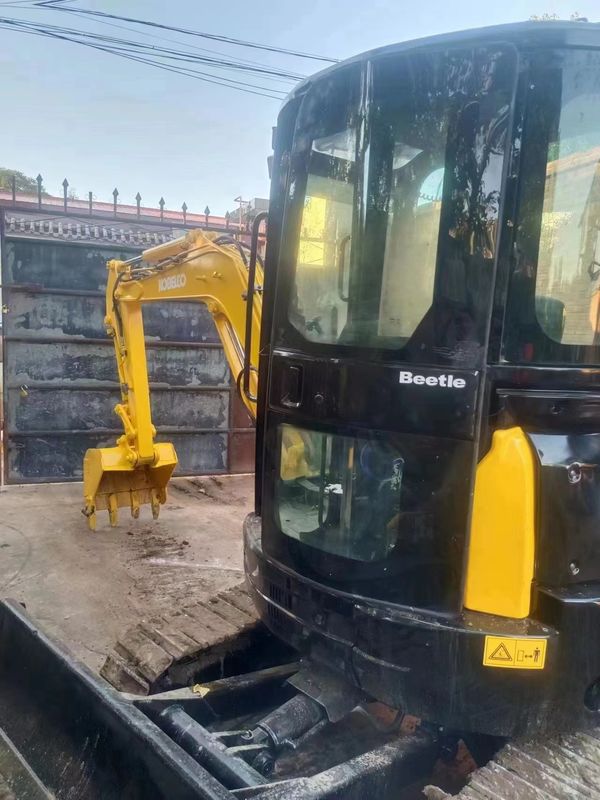 เครื่องขุดแรงสูง มินิ Excavator ใช้ Kobelco Sk35 3.5 ตัน 0.75m3