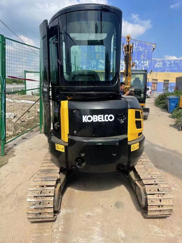 เครื่องขุดแรงสูง มินิ Excavator ใช้ Kobelco Sk35 3.5 ตัน 0.75m3