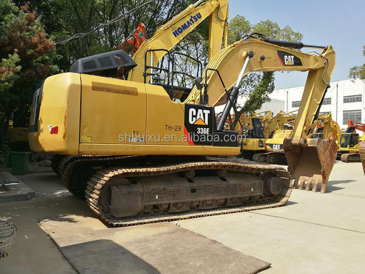 เครื่องขุด Caterpillar 336dl มือสอง เครื่องขุด CAT336E สภาพดี