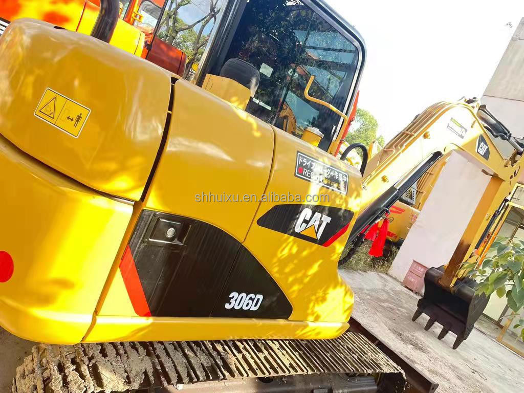 ขายร้อนใช้ cat 306d excavator/ มือสอง excavator แฮดรอลิกเล็ก crawler CAT306D CAT 303 cat 306 excavator