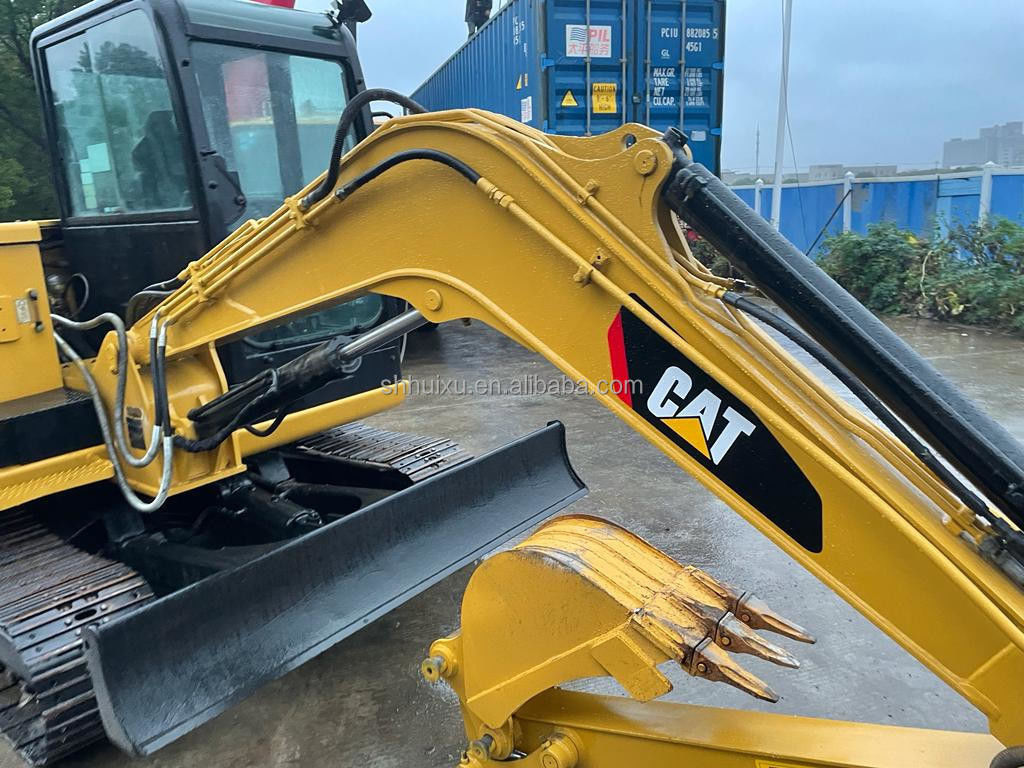 แมวใช้ 305.5e excavator crawler 305e2/ small digger crawler excavator ด้วยสภาพคุณภาพสูง CAT 303 cat 306 excavator