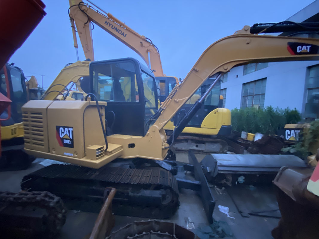เครื่องขุด cat 306 มือสอง Mini Cat306e แบรนด์ญี่ปุ่น CAT 303 cat 306 เครื่องขุด