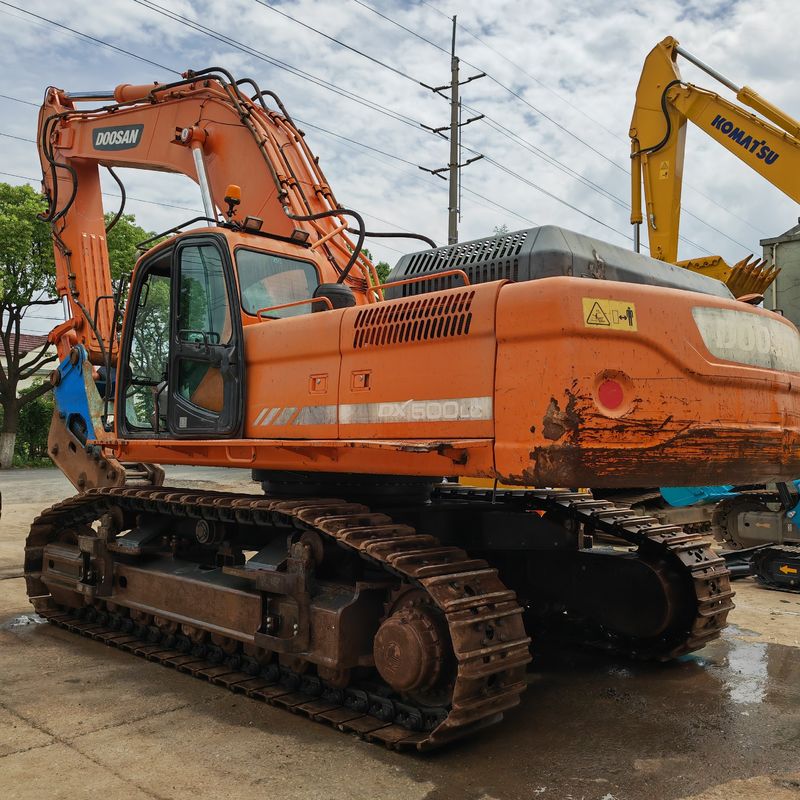 คุณภาพดีดี เครื่องขุดไฮดรอลิกมือสอง DOOSAN DH500/มือสอง doosan dh 500 ขาย