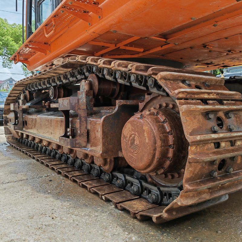 คุณภาพดีดี เครื่องขุดไฮดรอลิกมือสอง DOOSAN DH500/มือสอง doosan dh 500 ขาย