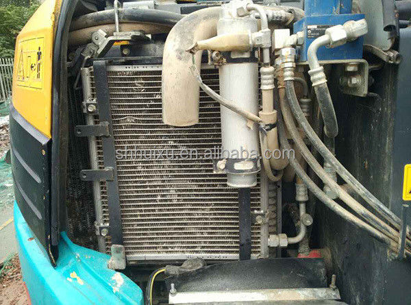 เครื่องขุดถังของญี่ปุ่น คุณภาพใช้ Kubota 155 ขนาดเล็ก 5.5 ตัน มินิมือสอง เครื่องขุดถัง crawler กับใบมีดและสายตัด