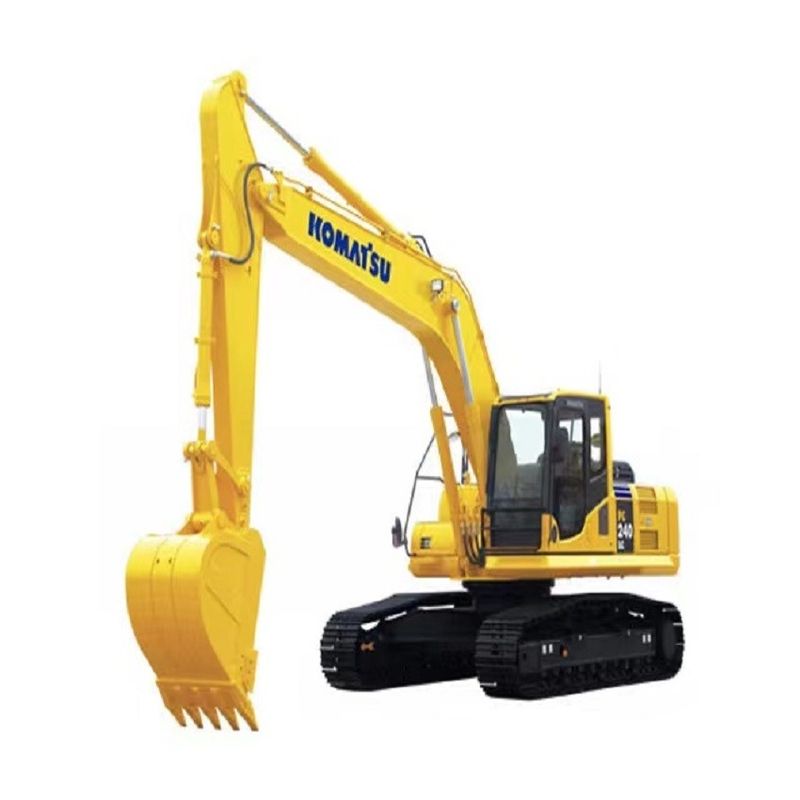 Komatsu การดําเนินงานง่าย เครื่องขุดวิศวกรรม 24 ตัน ใช้ komatsu PC240 เครื่องขุดไฮดรอลิก Komatsu Excavator