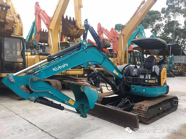 เครื่องขุดคุณภาพดี ราคาถูก Kubota 55 Excavator จากญี่ปุ่น เครื่องขุดมือสอง kubota U35 KUBOTA