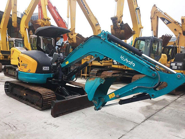 เครื่องขุดคุณภาพดี ราคาถูก Kubota 55 Excavator จากญี่ปุ่น เครื่องขุดมือสอง kubota U35 KUBOTA