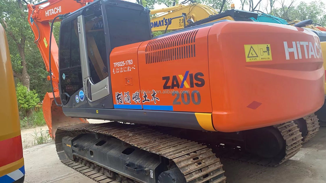 ฮิตาชิ ขายร้อน เครื่องขุดมือสอง HITACHI ZX200 คุณภาพเยี่ยม มือสอง เครื่องขุดไฮดรอลิก แคร์เลอร์
