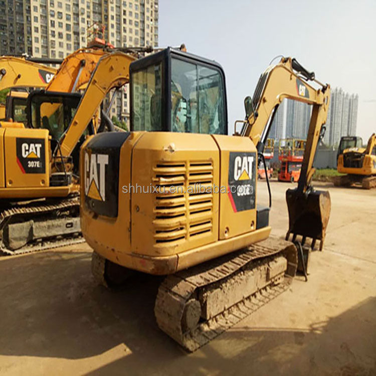 เครื่องขุดขนาดเล็ก Excavator Mini used excavator cat 60คุณภาพสูง เครื่องขุดมือสอง cat60 สภาพดี สําหรับขาย