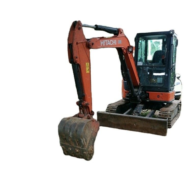 ใช้ Hitachi zx35 crawler excavator 3.5 ตัน mini zx35u excavator พร้อมอุปกรณ์ติดตั้ง