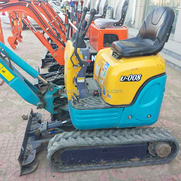 เครื่องขุดไฮดรอลิกมือสอง Kubota08 คุณภาพดี / เครื่องขุดขนาดเล็กมือสอง Kubota08 สาเหตุญี่ปุ่น ราคาถูก