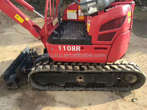เครื่องขุดไฮดรอลิกมือสอง Kubota17 คุณภาพดี / เครื่องขุดขนาดเล็กมือสอง Kubota17 สาขากําเนิดญี่ปุ่น ราคาถูก