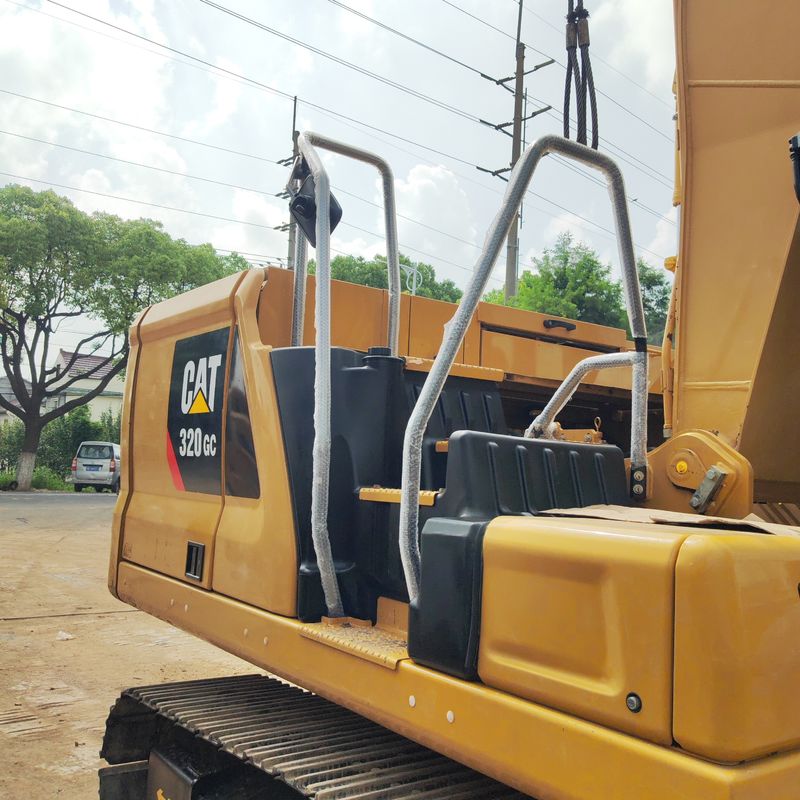 เครื่องขุดไฮดรอลิกที่ใช้แล้ว CAT320D 330 320GC เครื่องขุดพ่วงมือสอง