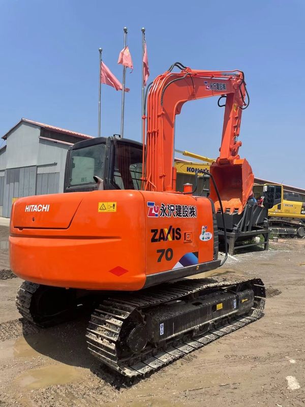 HITACHI ZX70 60 เครื่องขุดแบบไฮดรอลิก ครอลเลอร์ มือสอง คุณภาพดี / เครื่องขุดมือสอง HITACHI ZX70 60 ขายร้อน