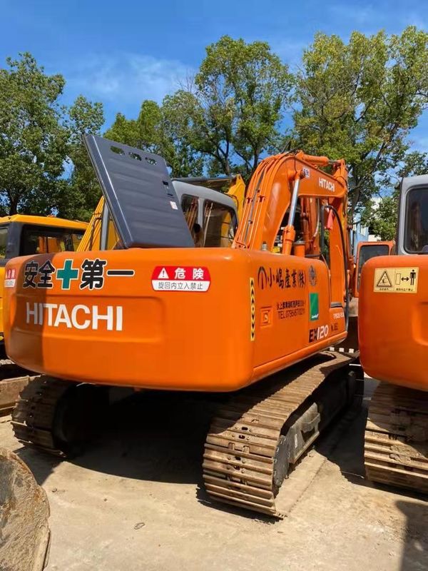 ขายดีที่สุด HITACHI ex120 เครื่องขุดแบบไฮดรอลิก คราบเลอร์ มือสอง คุณภาพดี / เครื่องขุดมือสอง HITACHI ex120 ขายร้อน