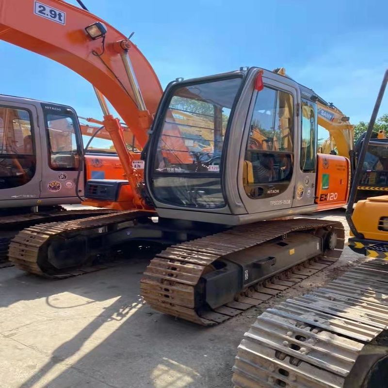 ขายดีที่สุด HITACHI ex120 เครื่องขุดแบบไฮดรอลิก คราบเลอร์ มือสอง คุณภาพดี / เครื่องขุดมือสอง HITACHI ex120 ขายร้อน
