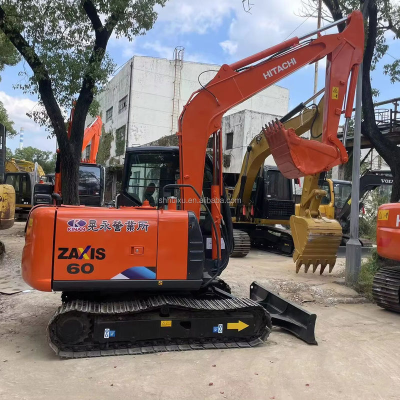 ขายดีที่สุด HITACHI 60 เครื่องขุดแบบไฮดรอลิก คราบเลอร์ มือสอง คุณภาพดี / เครื่องขุดมือสอง HITACHI 60 ขายร้อน