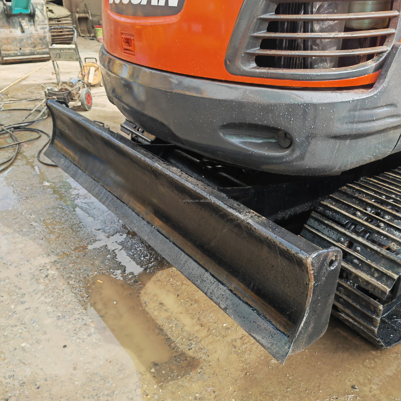 เครื่องขุดขนาดเล็ก 6 ตัน เครื่องขุดขนาดเล็กใช้ Doosan Dx60 6000KG 0.21m3 ความจุถัง
