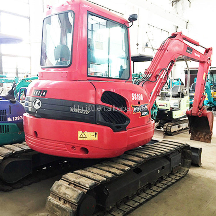 เครื่องขุดขนาดเล็กมือสอง Kubota55 สาเหตุญี่ปุ่น ราคาถูก/เครื่องขุดไฮดรอลิกมือสอง Kubota55 คุณภาพดี